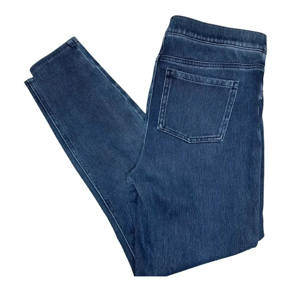 Spanx Jean-ish Ankle Leggings in Twilight. Sz: Large - Picture 3 of 8